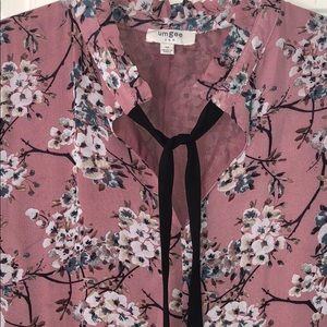umgee short sleeve dress